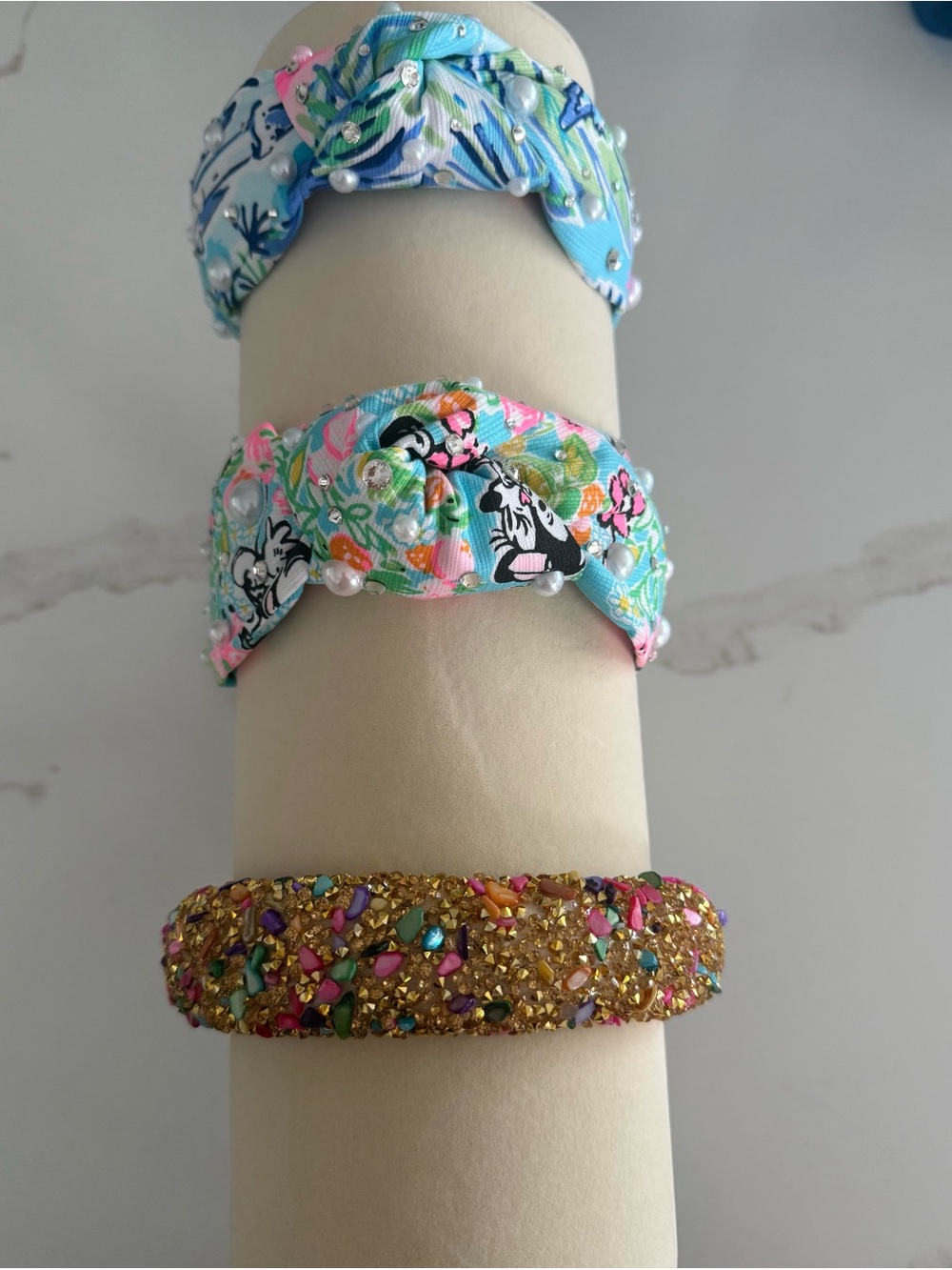 Lilly Pulitzer, Disney Collab, custom headbands, women’s, NWOT